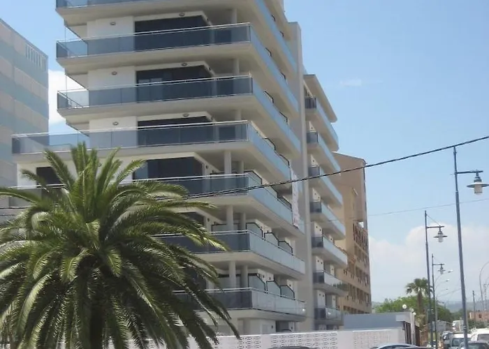 Aguamarina Peniscola, Apartamento Primera Linea, Parking Y Piscina