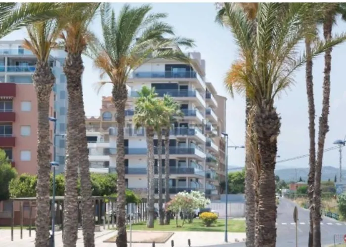 Aguamarina Peniscola, Apartamento Primera Linea, Parking Y Piscina